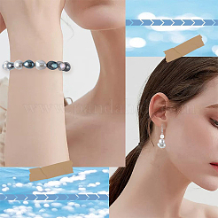 10 Stück natürliche Süßwasser-Zuchtperlen&nbsp;PEAR-YW0001-02B