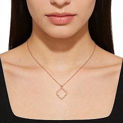 Pendentifs de lunette ouverte en alliage&nbsp;FIND-WH0111-887RG