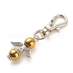 Decorazioni pendenti in perline di ematite sintetica&nbsp;HJEW-JM00650