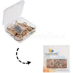 Zinklegierung Tasche Twistlock Zubehör&nbsp;AJEW-PH0017-40