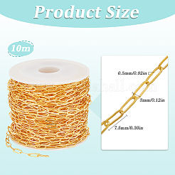 1 rotolo di catene per graffette in ottone&nbsp;CHC-SC0001-06G