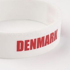 Bracelets en silicone&nbsp;X-BJEW-K168-01J