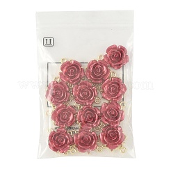12 stücke valentinstag rose blume legierung Verbinder anschlüsse&nbsp;FIND-FS0004-87