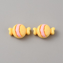 Cabujones de comida imitación resina opaca&nbsp;RESI-WH0036-11E