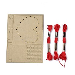 Kit d'art à cordes bricolage arts et artisanat pour enfants&nbsp;DIY-P014-B04