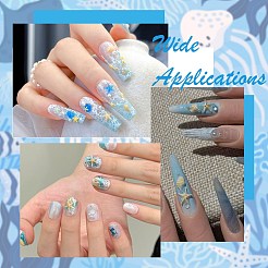 4 moule en silicone pour nail art 3D style océan&nbsp;ST-CJ0043-042