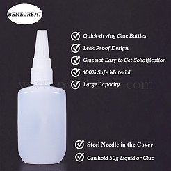 Plastikleimflaschensets&nbsp;DIY-BC0002-42