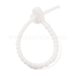 Bridas para cables de silicona en forma de corazón&nbsp;AJEW-C034-02G