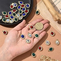 Pendenti con strass in lega da 10 pezzo&nbsp;ALRI-YW0001-25A