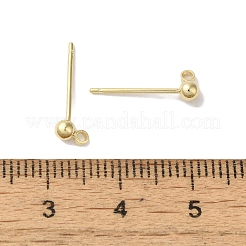 Trouver des boucles d'oreilles à clous en laiton&nbsp;KK-K383-03A-G