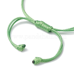 Armreifen mit Legierungs-Emaille-Anhängern&nbsp;BJEW-JB09966-04