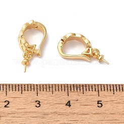 Pendentif de bélière en laiton&nbsp;KK-H483-12G