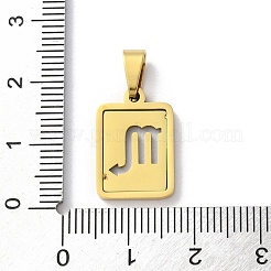 Pendentifs douze constellations en acier inoxydable 304&nbsp;LS-STAS-S152-02G-H