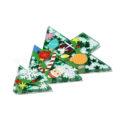 Doppelseitig bedruckte Acrylanhänger zum Thema Weihnachten&nbsp;SACR-F007-03B