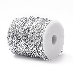 Chaînes de gourmette en aluminium d'oxydation&nbsp;CHA-TAC0003-01S-A
