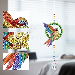 Kit di decorazione fai da te con ciondolo con pittura a diamante pappagallo&nbsp;PW-WGA9A94-01