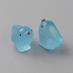 Leuchtende Küken-Displaydekoration aus Kunstharz&nbsp;RESI-WH0038-10F