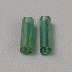 300 Stück transparente runde Signalhornperlen aus Glas&nbsp;GLAA-WH0015-74D