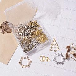 Pendentifs de lunette ouverte en alliage&nbsp;PALLOY-OC0001-20