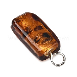 Handgefertigte Goldsand Murano Anhänger&nbsp;PALLOY-JF04370-01