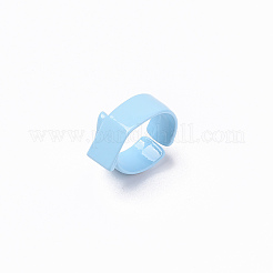 Manschettenringe aus lackierter Legierung&nbsp;RJEW-T011-10-RS