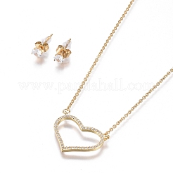 Set di gioielli in acciaio inossidabile 304&nbsp;SJEW-F214-05G
