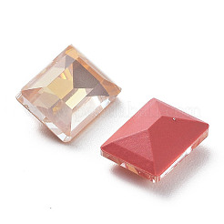 Galvanisieren k9 glas strass cabochons&nbsp;RGLA-M016-G04-AM