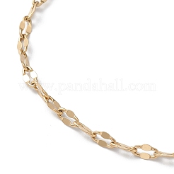 Ionenplattierung (IP) 304 Edelstahl gepunktete Gliederkettenarmbänder für Männer und Frauen&nbsp;STAS-B039-06G