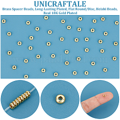 120pcs perles d'espacement en laiton&nbsp;KK-UN0002-36
