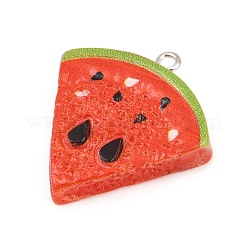 Pendenti imitazione frutta in resina opaca&nbsp;RE-CBA3138-01B-P