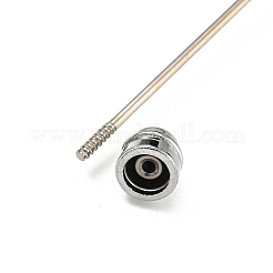 Penna a sfera in plastica placcata UV&nbsp;LS-AJEW-C038-02E