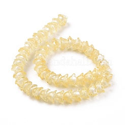 Chapelets de perles en verre transparente  &nbsp;LAMP-H061-01C-06