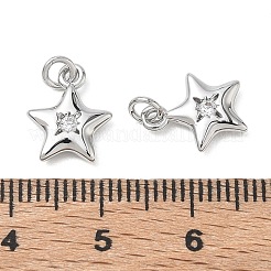 Ciondoli Shegrace in ottone con zirconi cubici trasparenti&nbsp;XGRQ3K289-526P