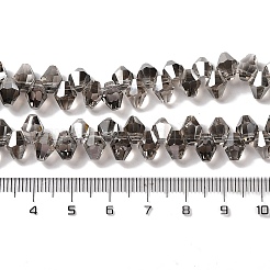 Fili di perline placcate con lucentezza di perle&nbsp;EGLA-H104-07A-PL01