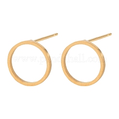 Pendientes de acero inoxidable 316&nbsp;X-EJEW-D339-05G