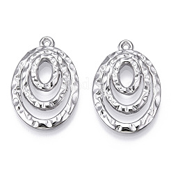 Pendentifs en acier inoxydable 304 anti-ternissement&nbsp;STAS-T063-215P
