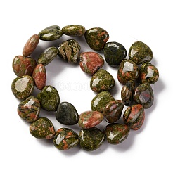 Perline Unakite naturali fili&nbsp;G-I372-A05-02