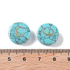 Perles de turquoise synthétique&nbsp;G-A238-02C