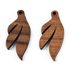 Anhänger aus natürlichem Nussbaumholz&nbsp;LS-X-WOOD-T023-19
