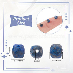 1 Strang natürliche Lapislazuli-Perlenstränge&nbsp;G-OC0005-49