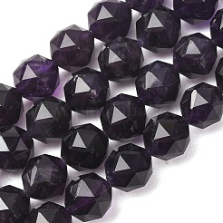 Chapelets de perles en améthyste naturelle&nbsp;GG-CBA59DD-B01-10mm