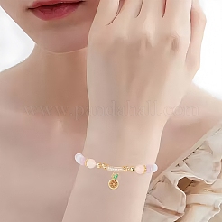 8 Stück 4 Farben Messing Micro Pave Zirkonia Charms&nbsp;KK-YW0004-12