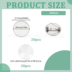 Kit per la creazione di spille fai da te&nbsp;DIY-HY0003-02P-02