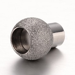 Fermagli magnetici a colonna in acciaio inossidabile 304 testurizzato anti-ossidazione con estremità incollate&nbsp;STAS-I045-11P
