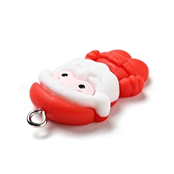 Pendentifs de noël en résine opaque&nbsp;LS-RESI-G043-A03