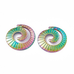 Placcatura ionica (ip) ciondoli in acciaio inossidabile 304&nbsp;STAS-B031-07R