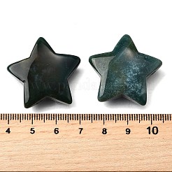 Naturali muschio pendenti agata&nbsp;G-NH0049-01