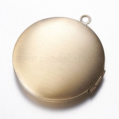 Ciondoli medaglione in ottone&nbsp;KK-N0116-078AB