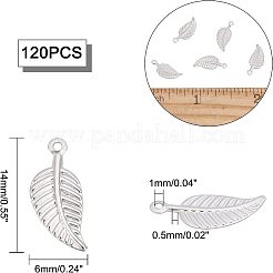 Breloques en acier inoxydable&nbsp;STAS-UN0020-62P