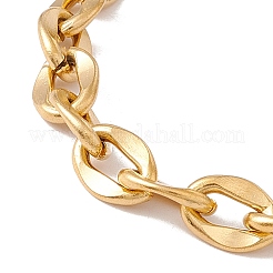 Bracelet à breloques cœur et barre avec strass en cristal et chaînes forçat&nbsp;STAS-D184-09G